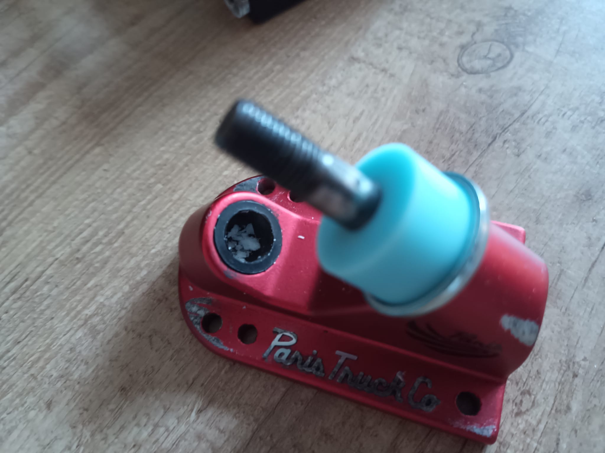 wax candle shavings in cup